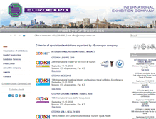 Tablet Screenshot of euro-expo.org